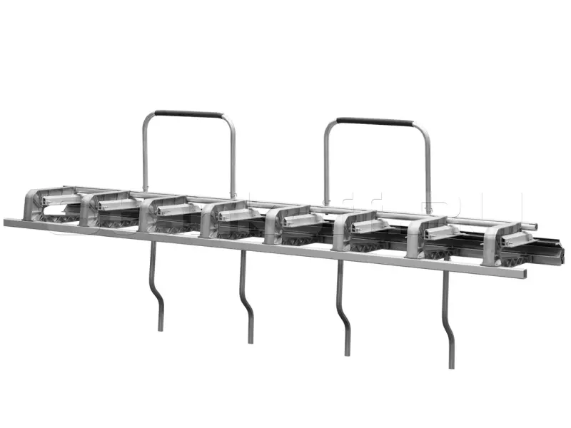 Мобильный непроходной листогиб STALEX SUPERMAX 3200