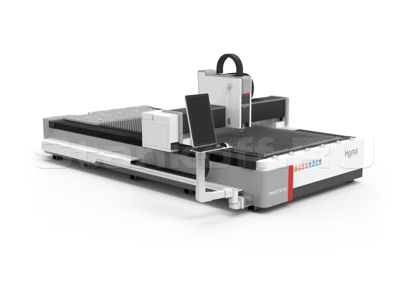 Оптоволоконный лазерный станок HGTECH SMART-3015E/3000 Raycus