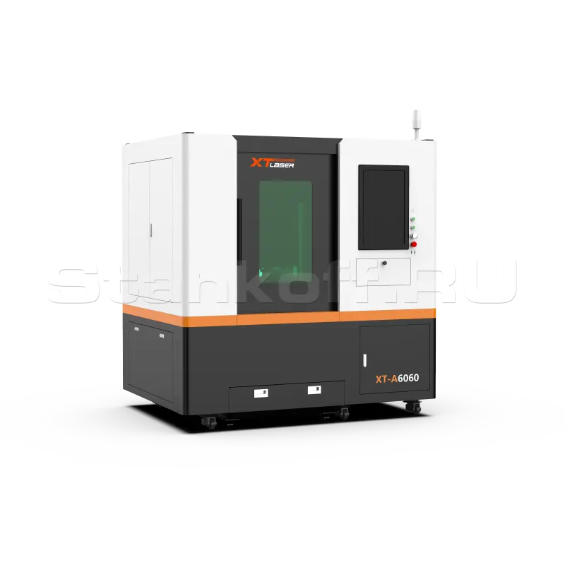 Оптоволоконный лазерный станок малого формата для резки металла XTC-6060Q/3000 Raycus