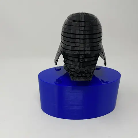 Подвижный шлем Дарта Вейдера напечатанный на 3D-принтере [Инструкция + Чертежи]