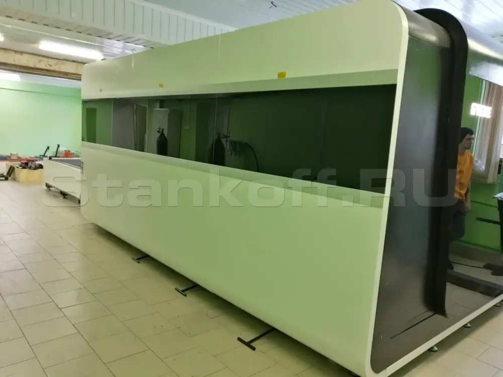 Запуск оптоволоконного лазерного станка LF3015GA/4000 IPG в Алатыре
