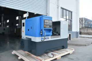 Токарный станок c ЧПУ с горизонтальной станиной MetalTec CK 35x400 PROM+ — фото 3