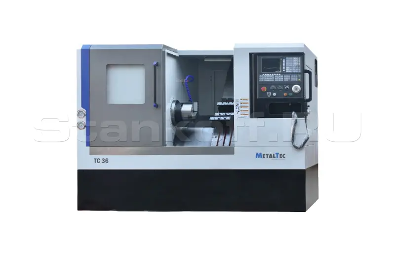 Токарный станок ЧПУ с наклонной станиной MetalTec ТС 36