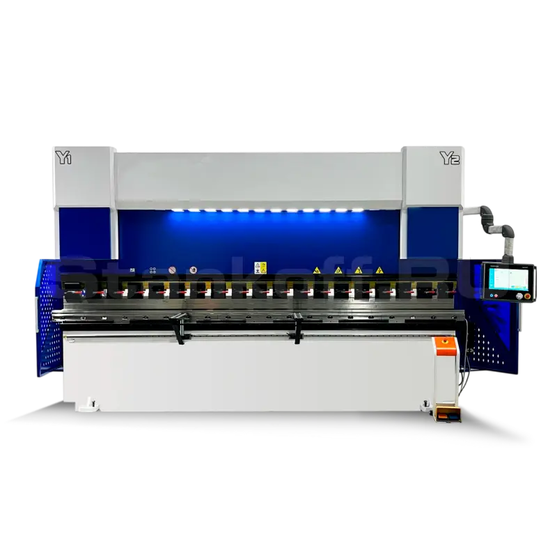 Сервогидравлический листогибочный пресс WE67K-160/4000 4+1 axis