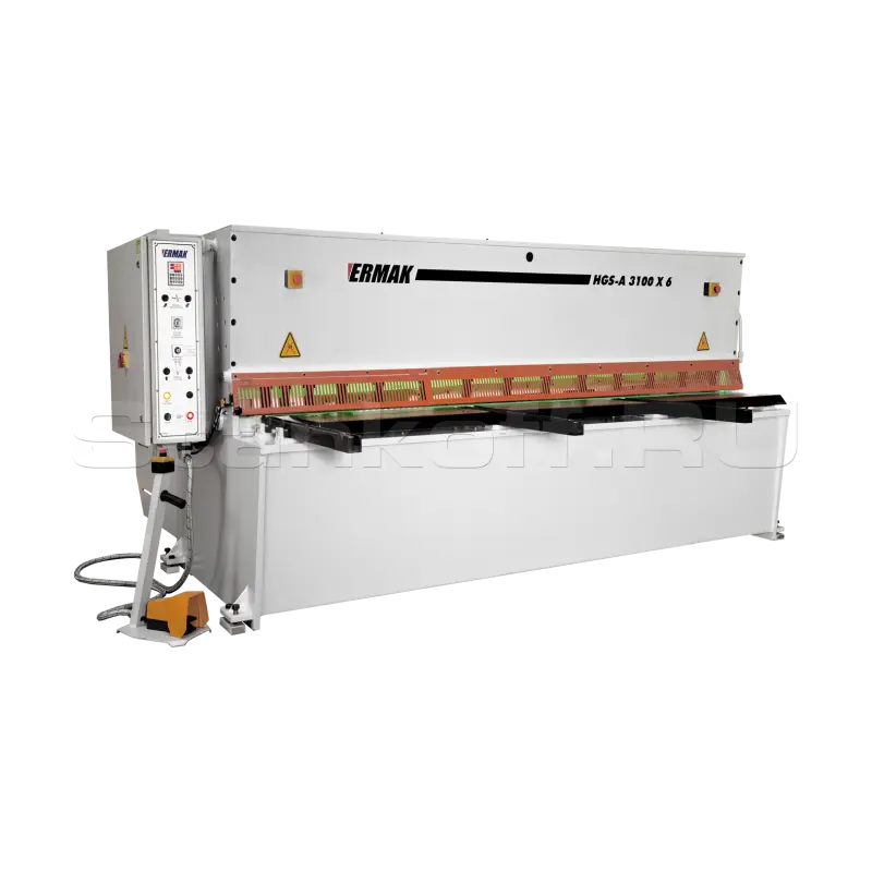 Гидравлические гильотинные ножницы с ЧПУ ERMAKSAN HGS 2100-6