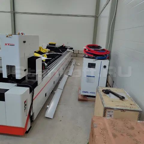 Пусконаладка оптоволоконного лазерного станка для резки металла XTC-1560H/4000 Raycus в Санкт-Петербурге