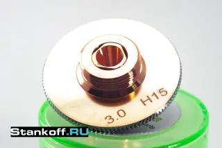 Двойное сопло оригинальное 5 мм Raytools RND-2850 для оптоволоконного лазера — фото 2