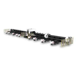 Оптоволоконный лазерный труборез HGTECH TS550-1212-3C/12000 Raycus — фото 2