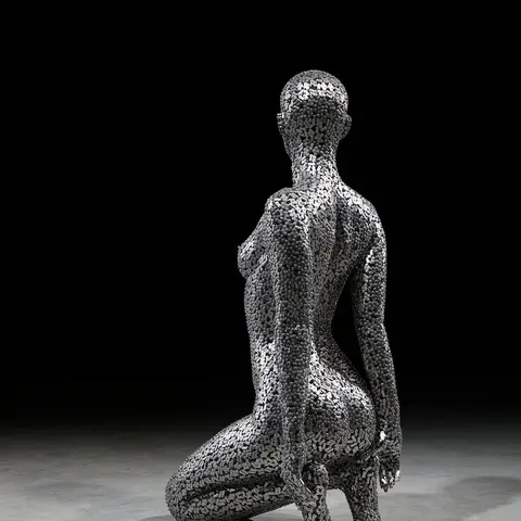 Скульптуры из металла от корейского художника Янг-Део Сео