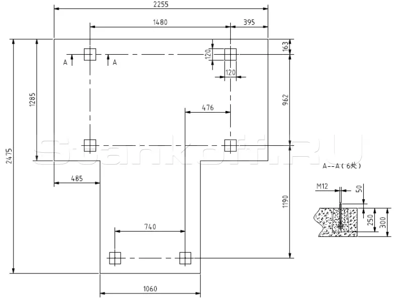 Автоматический ленточнопильный колонный станок Stalex BS-415GА