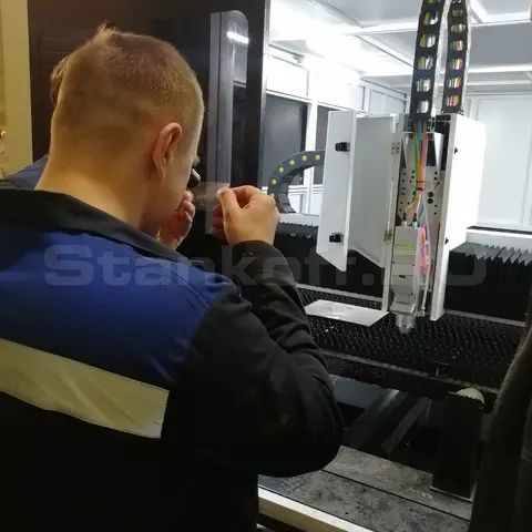 Пусконаладка оптоволоконного лазерного станка XTC-1530G/6000 IPG в Пензе