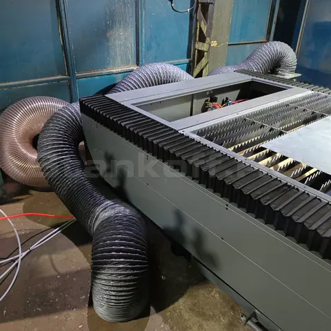 Пусконаладка оптоволоконного лазерного станка по металлу STL-1530FP/3000 Raycus в Санкт-Петербурге