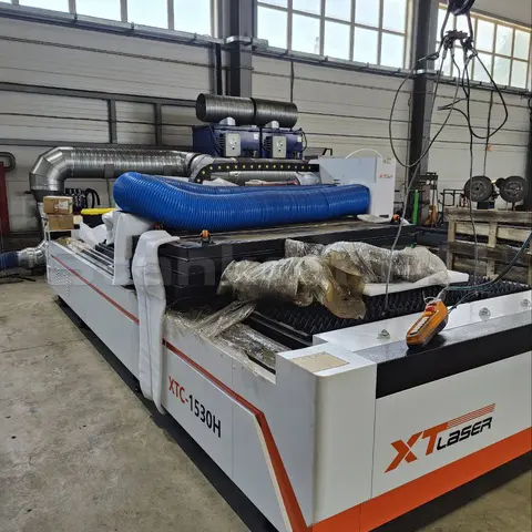 Пусконаладка оптоволоконного лазерного станка по металлу XTC-1530H/3000 Raycus в Нижнем Новгороде