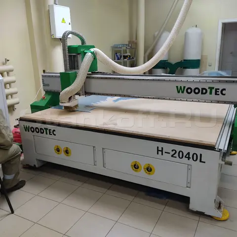 Пусконаладка фрезерно-гравировального станка с ЧПУ WoodTec H 2040L в Казани