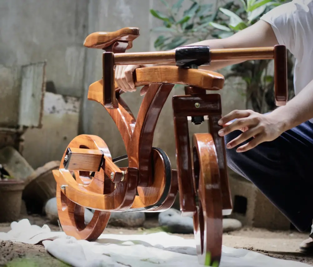 Деревянный велосипед для детей своими руками