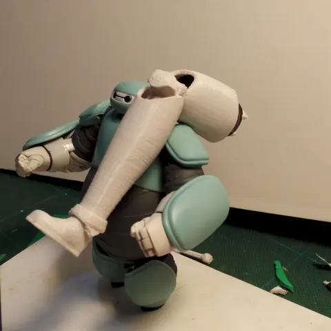 Подвижная фигурка штурмовика из звездных войн на 3D принтере — файлы для печати прилагаются!