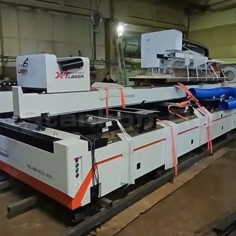 Пусконаладка оптоволоконного лазерного станка для резки листов и труб XTC-1560HT/3000 Raycus в Смоленске