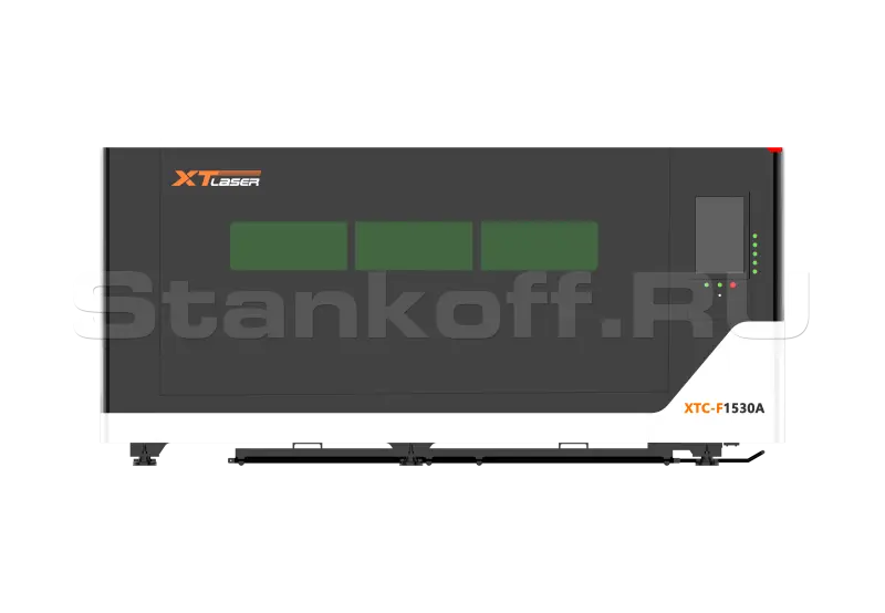 Оптоволоконный лазерный станок в защитной кабине XTC-1530A/4000 IPG