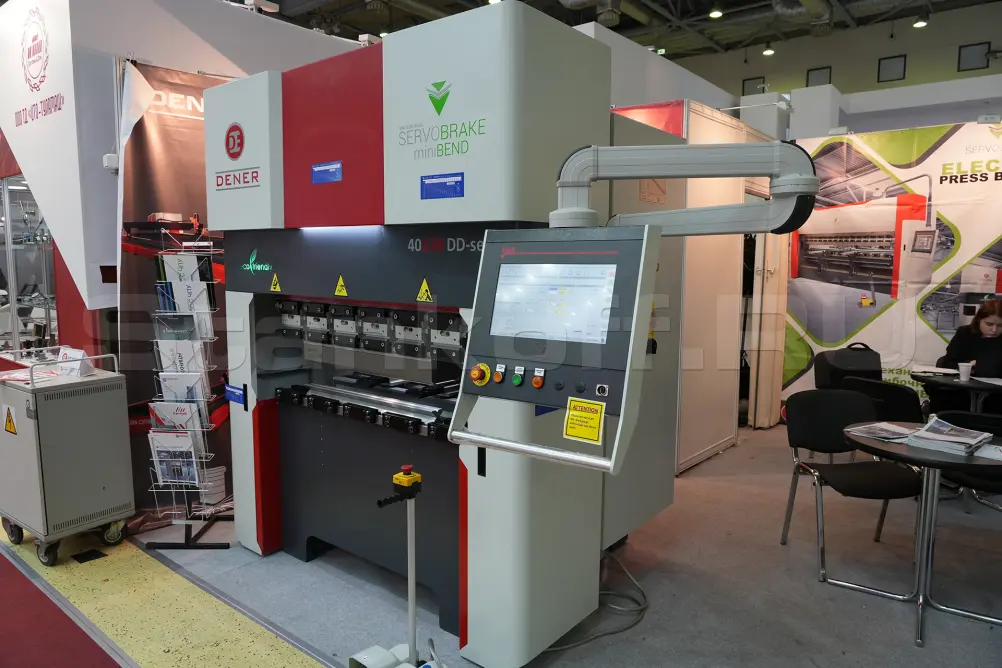 Электромеханический листогибочный пресс с ЧПУ Dener DDS 40130