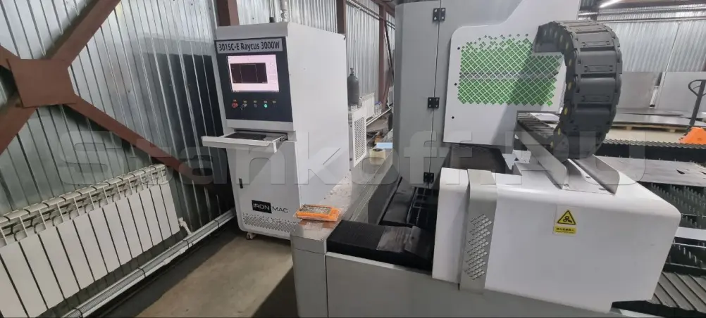 Ремонт оптоволоконного лазерного станка IRONMAC 3015C-E/3000 Raycus в Казани