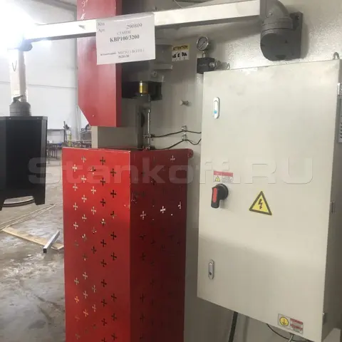 Пусконаладка гидравлического листогибочного пресса KPB-P 100-3200 в Кукморе