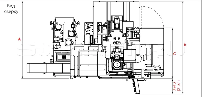 Вертикально-фрезерный обрабатывающий центр NV5500L