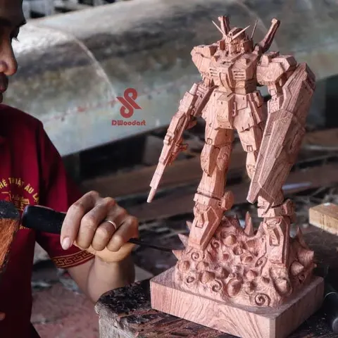 Невероятно искусная резьба по дереву от мастеров из компании DWoodart
