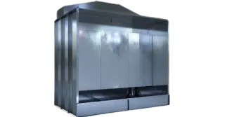 Окрасочная камера с завесой ОС 3000