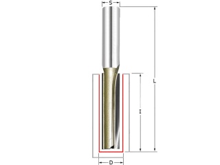 Фреза пазовая D=8x30x62 S=6 ARDEN 110625