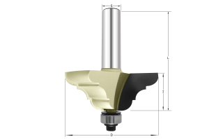 Фреза фигурная молдинговая 357231