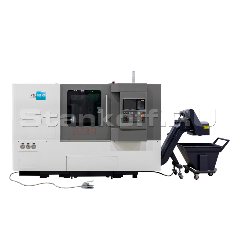 Токарно-фрезерный центр с наклонной станиной KTL 44M/500