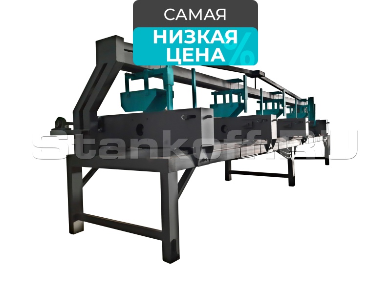 Торцовочный станок проходного типа (мультиторцовка) МТ-2/6000