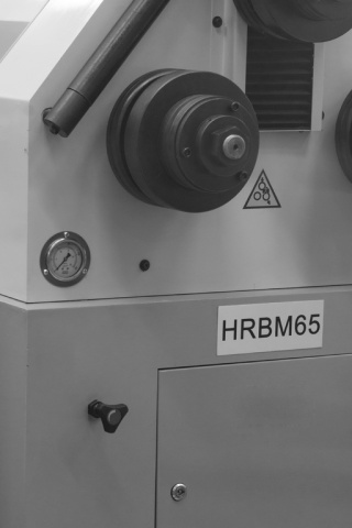 Гидравлический профилегиб с 3-мя приводными роликами HRBM-65