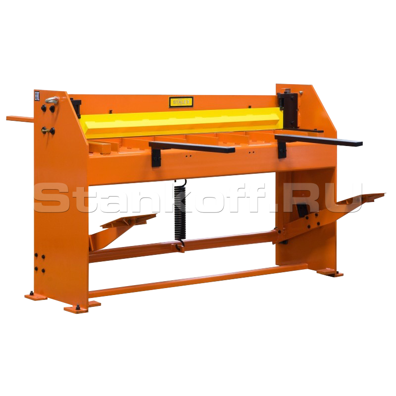 Гильотина ножная для рубки металла Q01-1.6x1320B