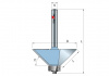 Фреза 45гр. ниж. под. Z=2 D=26,5x9,52 S=8 TIDEWAY LC02030608