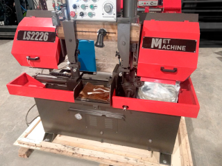 Полуавтоматический ленточнопильный станок MetMachine LS2226