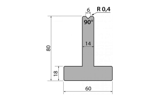 Матрица R1 Т-образная модель T80.06.90.900