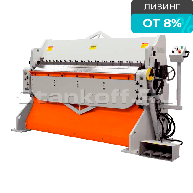 Электрогидравлический листогибочный пресс с поворотной балкой HW1830х3,5