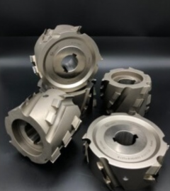 Алмазная прифуговочная фреза напайная 100*30*30 z3+3 LH H4