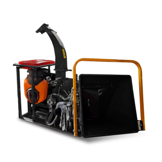 Бензиновый измельчитель древесины с гидравлической подачей BX-37B