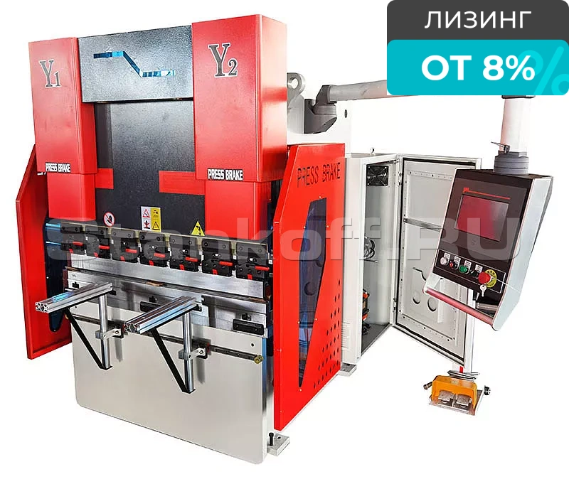 Синхронизированный гидравлический листогибочный пресс KPА 125-4000 4 axis