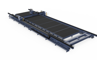 Оптоволоконный лазерный станок по металлу LD-14035S/20000 Raycus