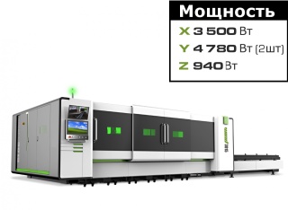 Высокомощный волоконный лазер HAN'S SONGU Wind Speed 3015/10000 IPG