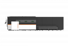 Оптоволоконный лазер для резки металла закрытого типа с труборезом XTC-1530GT/6000 Raycus