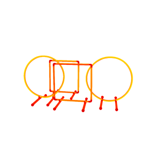 Трасса для гонок дронов с системной автоматической фиксацией полетов Quadro Race Multi