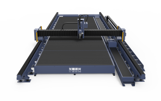 Оптоволоконный лазерный станок по металлу LD-14035S/20000 Raycus