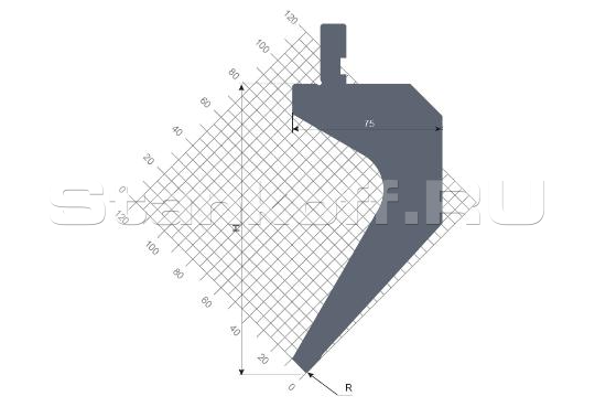 Пуансон STP 473 88 R0.8 835 s