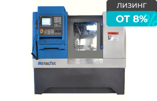 Токарный станок c ЧПУ с горизонтальной станиной MetalTec CK 35x400