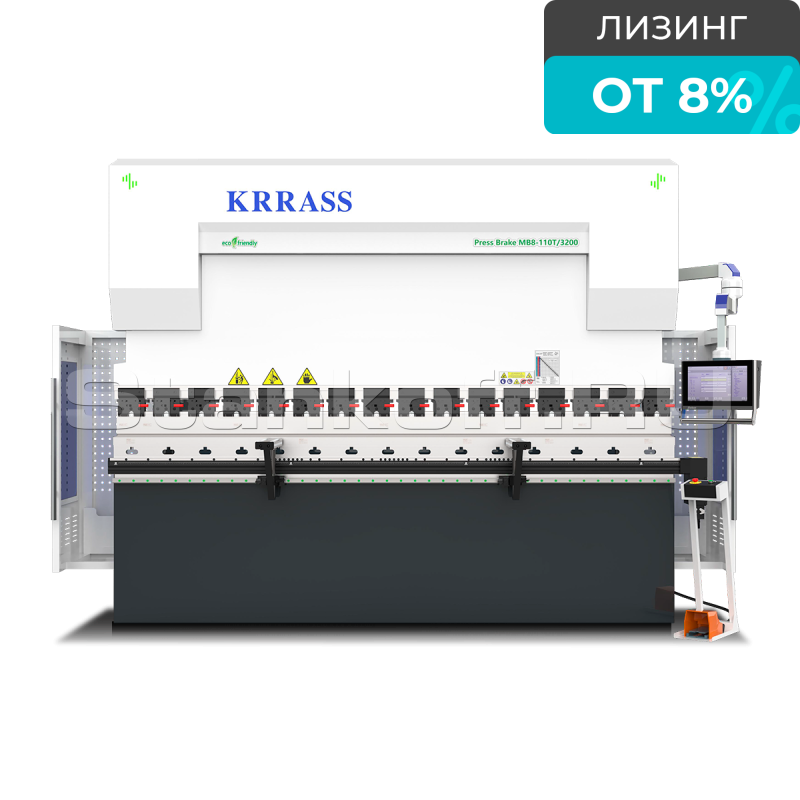 Серво-гидравлический листогибочный пресс KRRASS MB8 500/4100 4+1 оси