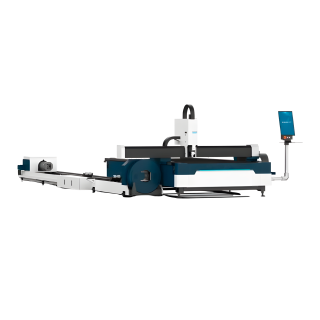 Оптоволоконный лазерный станок для резки листового металла и труб SF-6015C/6000 Raycus